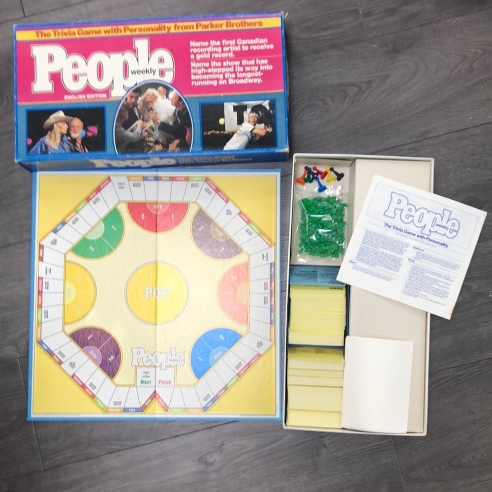 People weekly - trivia game with personality game